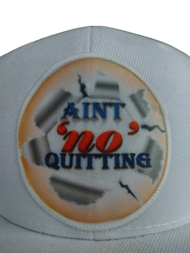 Aint 'no' Quitting Gift Set - White