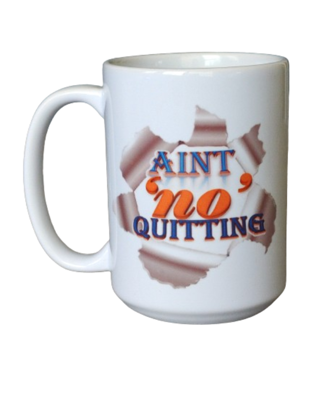 Aint 'no' Quitting Gift Set - Black