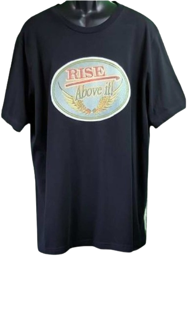 Rise Above It! (Circle) Custom Adult Unisex Graphic Tee