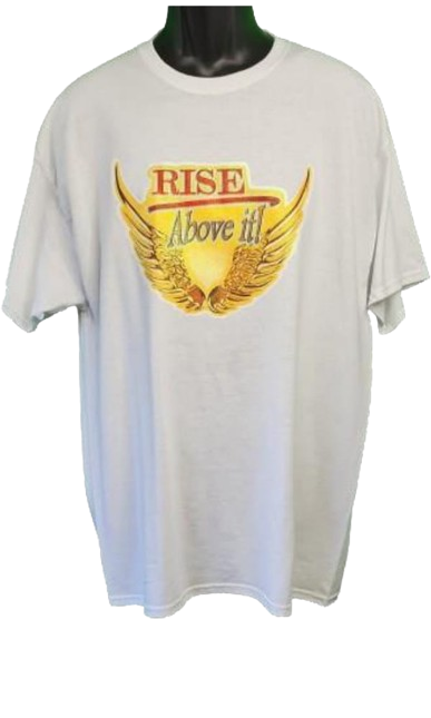 Rise Above It! Wings Custom Adult Unisex Graphic Tee